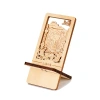 Wooden phone stands for urban cultural and creative products, small gifts, ornaments and souvenirs for travel in Beijing, Shanghai, Qingdao and Hangzhou Item Picture